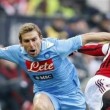 Milan-Napoli 0-0 Gól nélküli döntetlennel ért véget a parázs hangulatú rangadó.