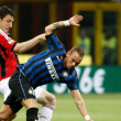 Milito mesterhármasa véget vetett a Milan bajnoki álmainak.