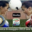 Kihirdették a vasárnap esti városi rangadóra készülő keretek. INTER: Julio Cesar, Castellazzi, Orlandoni, Cordoba, Zanetti,...