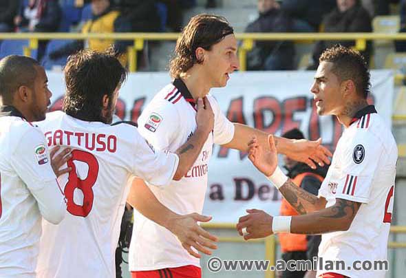 Bologna-Milan 0-3 (0-2)