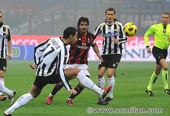 Milan-Udinese 4-4 (1-1)