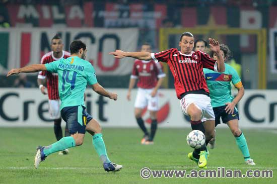 Barcelona-Milan közös meccsnézések