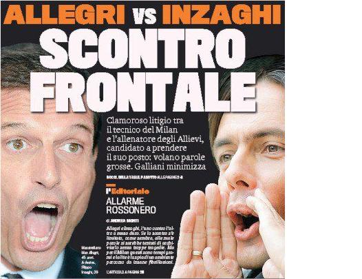 Allegri-Inzaghi incidens?