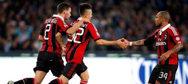 Napoli-Milan 2-2 (2-1)