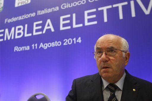 FIGC: Albertini alulmaradt, Tavecchio az új elnök