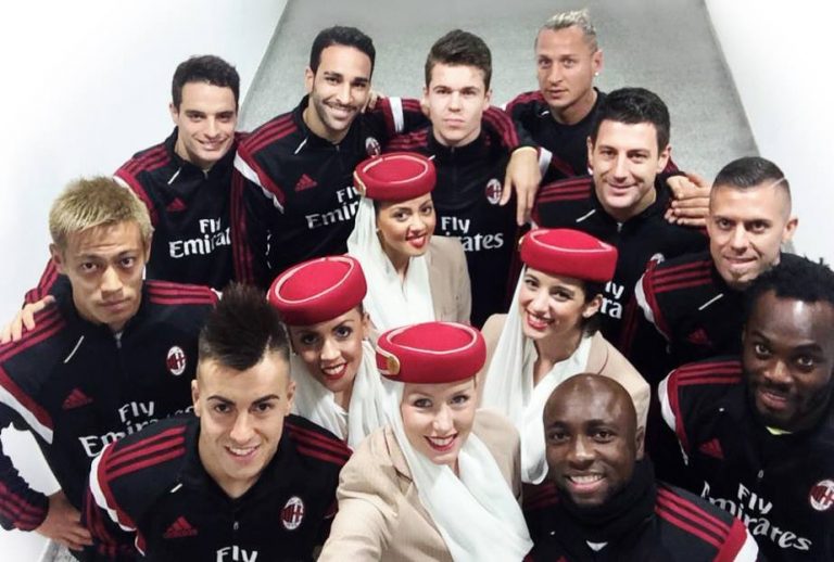 A Fly Emirates 2020-ig a Milan szponzora!