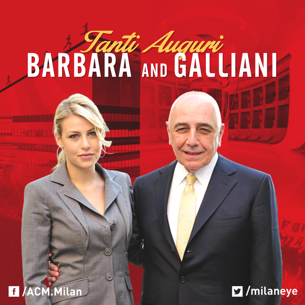 Születésnaposok: Galliani és Barbara is ma ünnepel