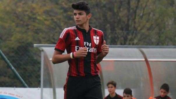 Topklubok szerződtetnék a Milan 15 éves védőjét
