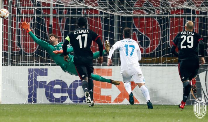 A Milan 2-0-s vereséggel zárta az EL-csoportkörét
