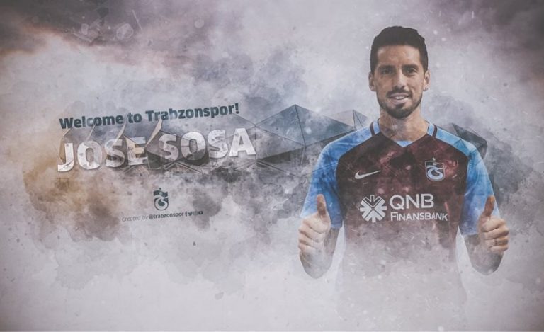 José Sosa végleg a Trabzonspor játékosa lett