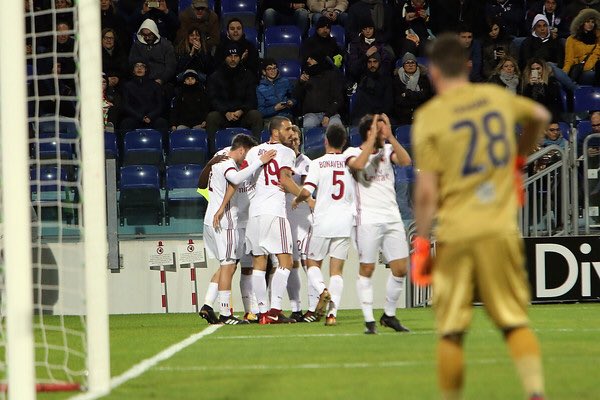 Hátrányból fordítva nyert a Milan a Cagliari ellen