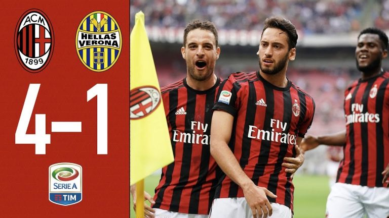 AC Milan-Hellas Verona 4-1 (Serie A)
