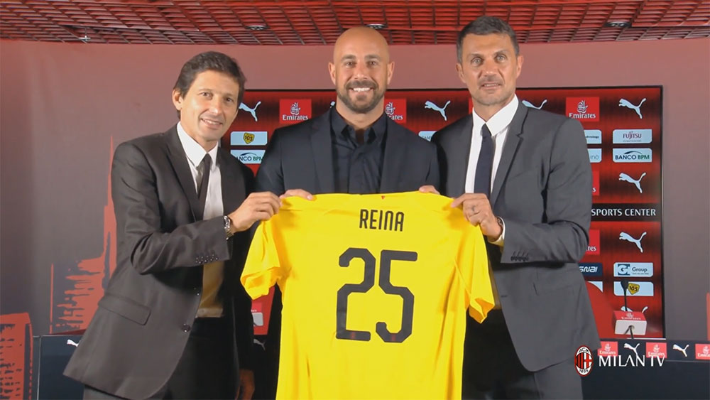 Reina: „A Milan mindig különleges, ez egy nagy kihívás”