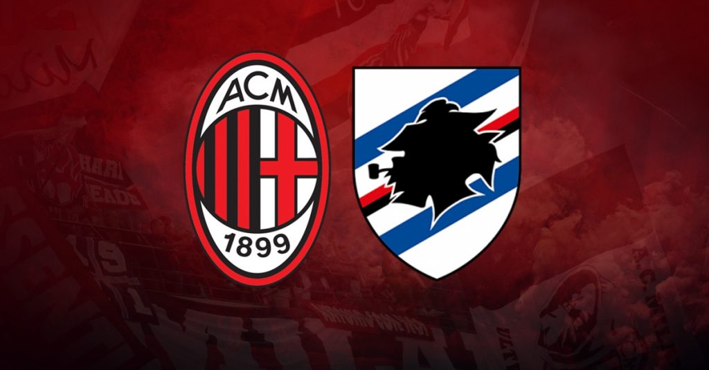 Milan-Sampdoria: a hivatalos kezdőcsapatok
