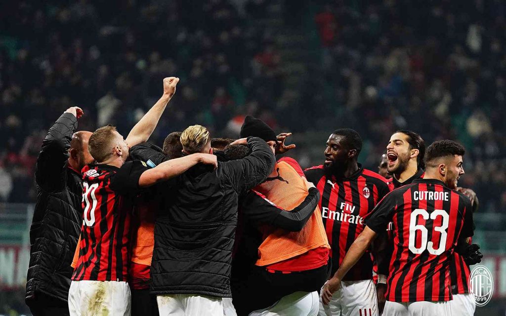 Négy mérkőzés vár januárban a Milanra – program