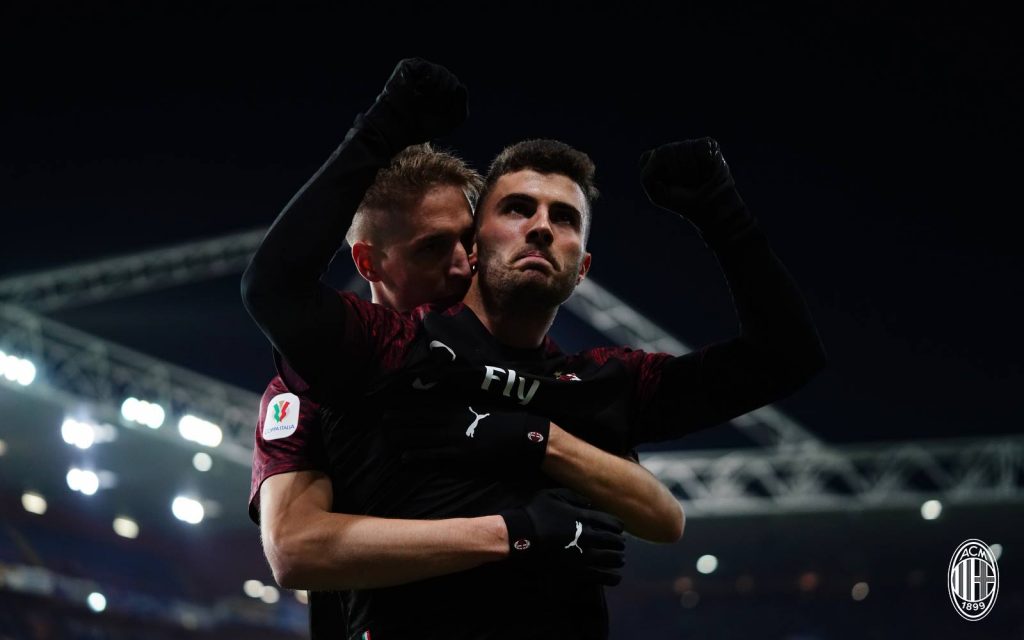 Cutrone a hős, a Milan továbbjutott az Olasz kupában