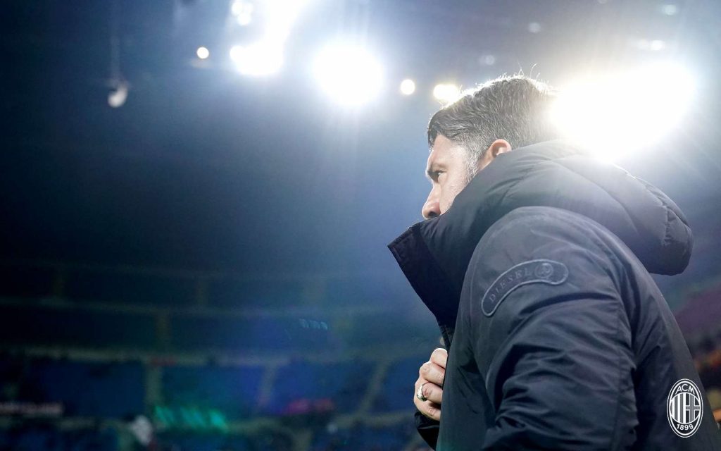 Gattuso nem volt elégedett az első félidő játékával