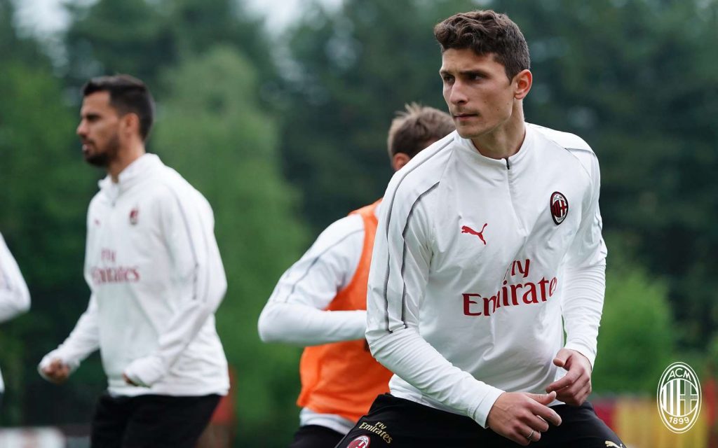 Mattia Caldara megsérült az edzésen, nagy a baj