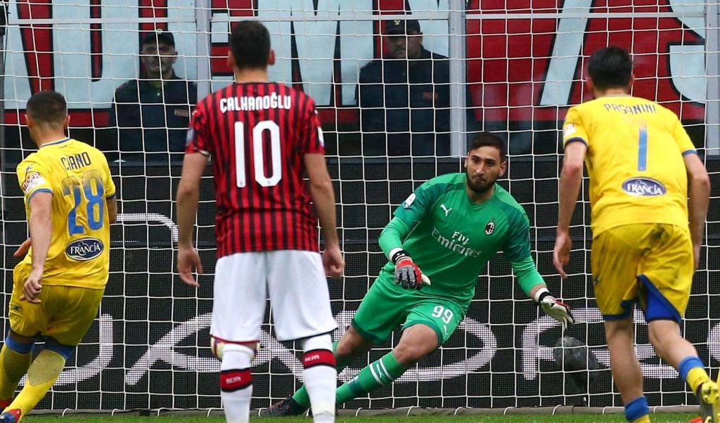 Ebben az évben a Milan kapta a legkevesebb gólt