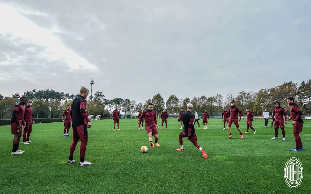 Milan-Sparta Praha: Itt a Rossoneri kerete