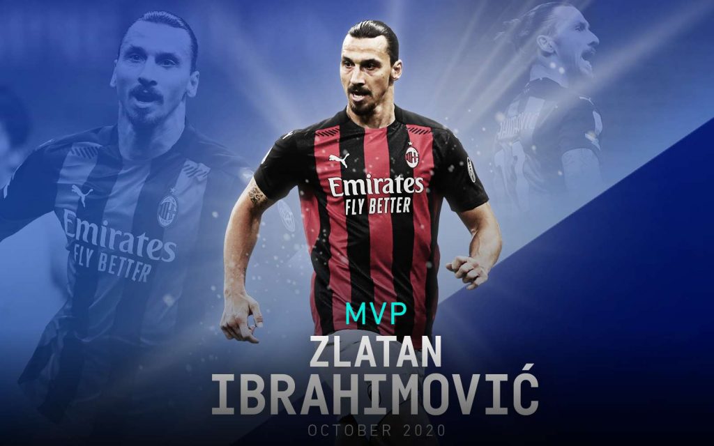 Október: Ibrahimovic lett a hónap játékosa