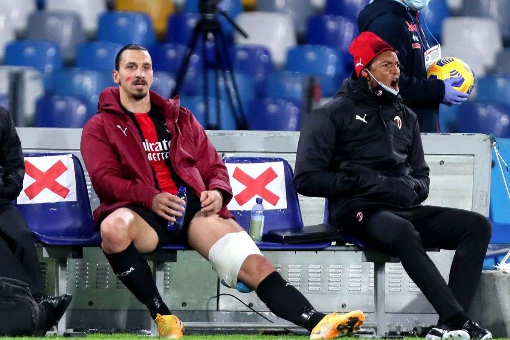 Ibrahimovic megsérült, a combjával van gond