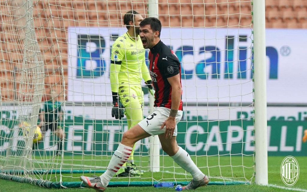 Romagnoli fejesgólja a Fiorentina kapujába