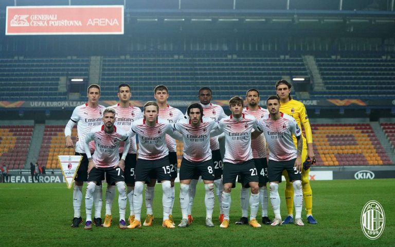 Sparta Praha-Milan 0-1: Meccs statisztikák