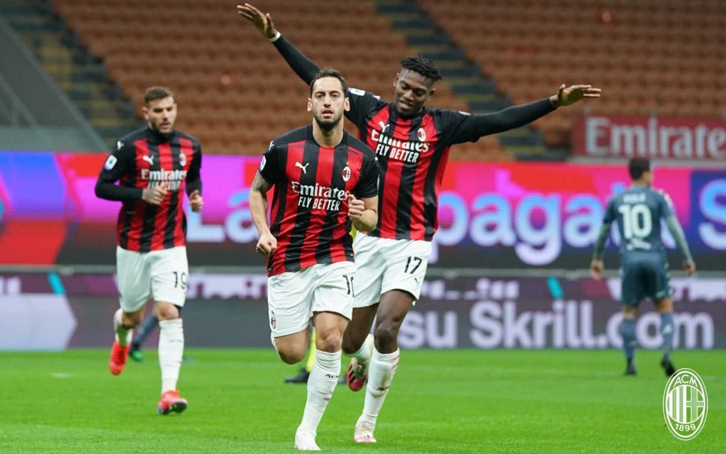 Calhanoglu góljával került előnybe a Milan