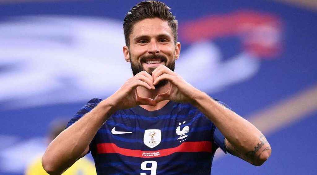 VIDEÓ: Giroud gólja a francia válogatottban