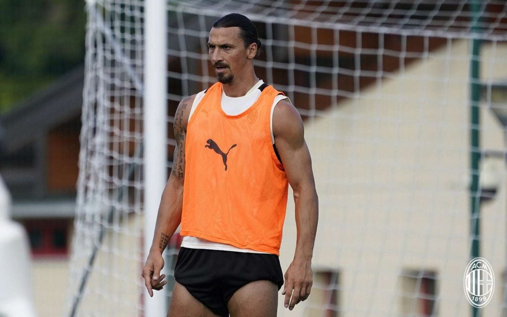 Ibrahimovic újra a csapattársakkal edz