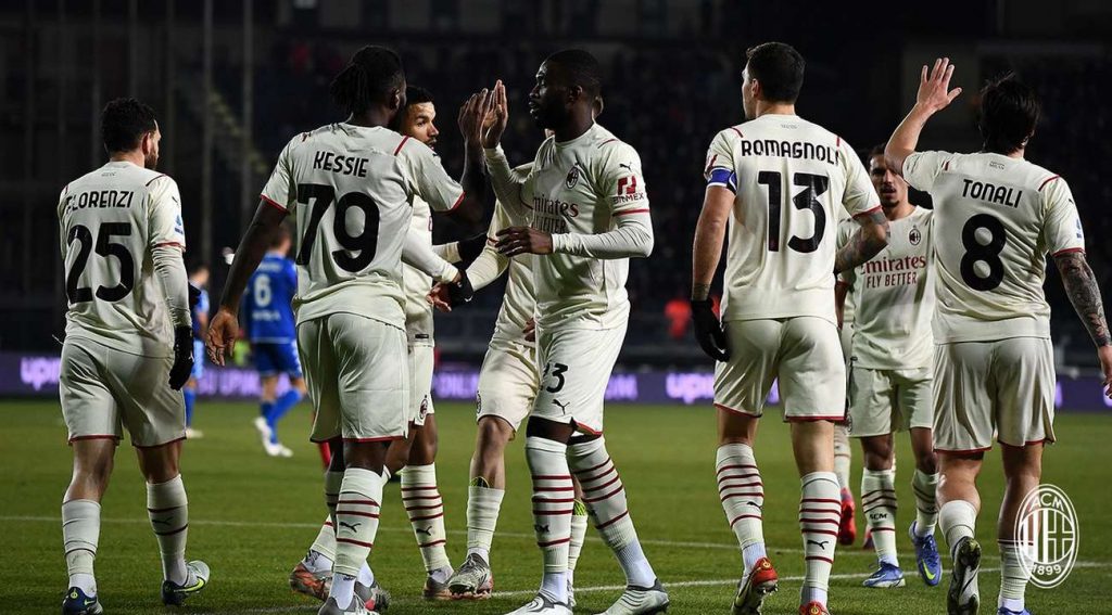 Empoli-Milan 2-4: Játékos statisztikák