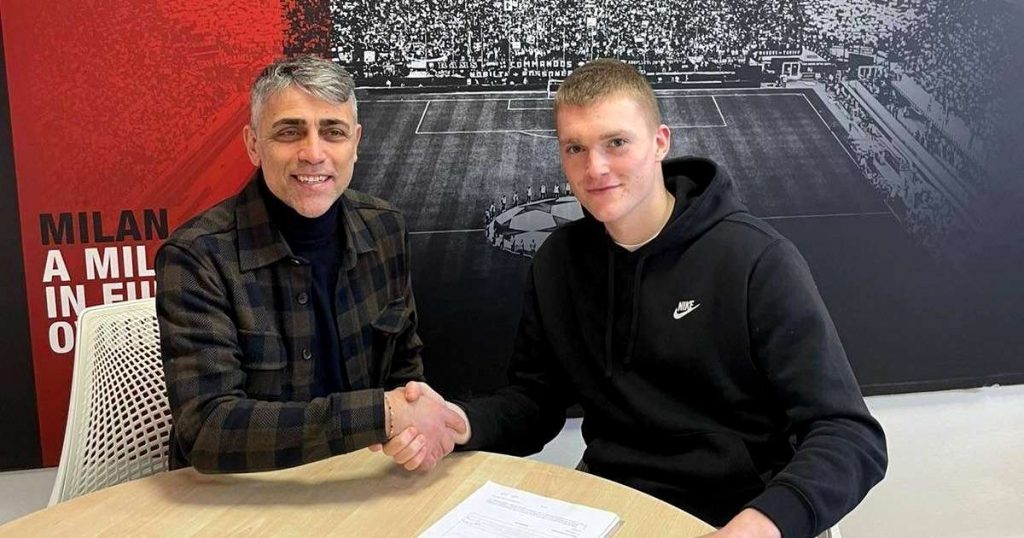 A Milan utánpótlásában folytatja az ír tehetség