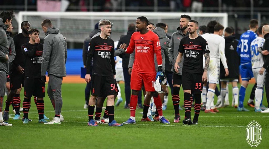 Milan-Empoli 1-0: Játékos statisztikák