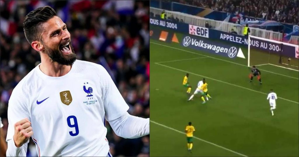 Giroud ismét betalált a válogatottban – VIDEÓ