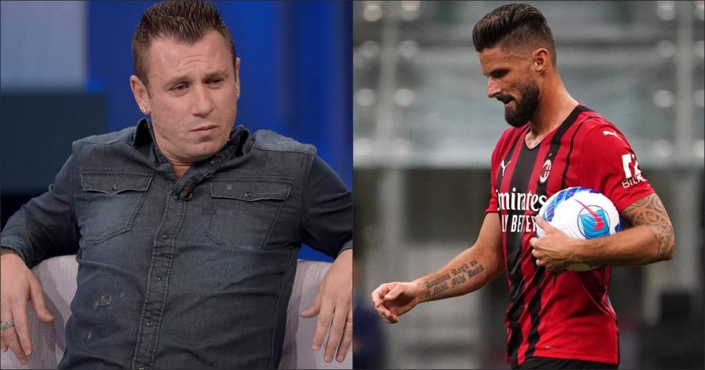 Cassano keményen beszólt Giroud-nak