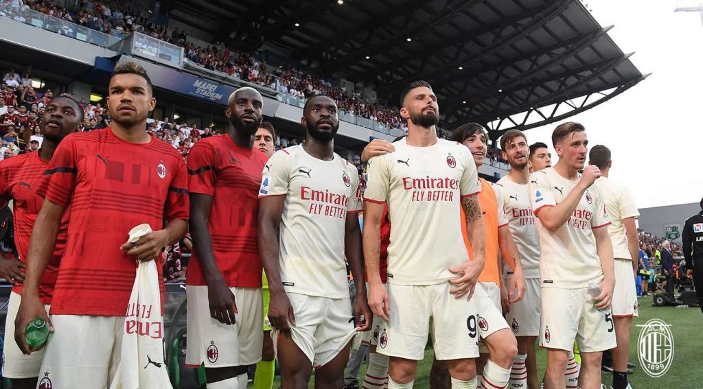 Sassuolo-Milan 0-3: Játékos statisztikák