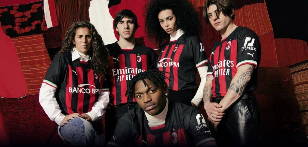 A Puma bemutatta a Milan új hazai mezét