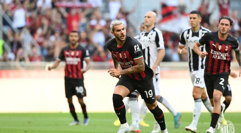 VIDEÓ: Theo gólja büntetőből az Udinese kapujába