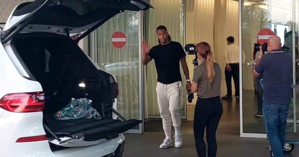 Vranckx megérkezett Milánóba – VIDEÓ