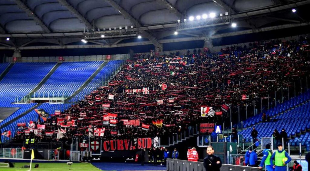 VIDEÓ: Így szurkoltak a Milan-ultrák 4-0-nál