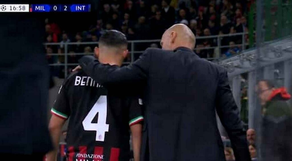 Bennacer megsérült, mankóval távozott a San Siróból