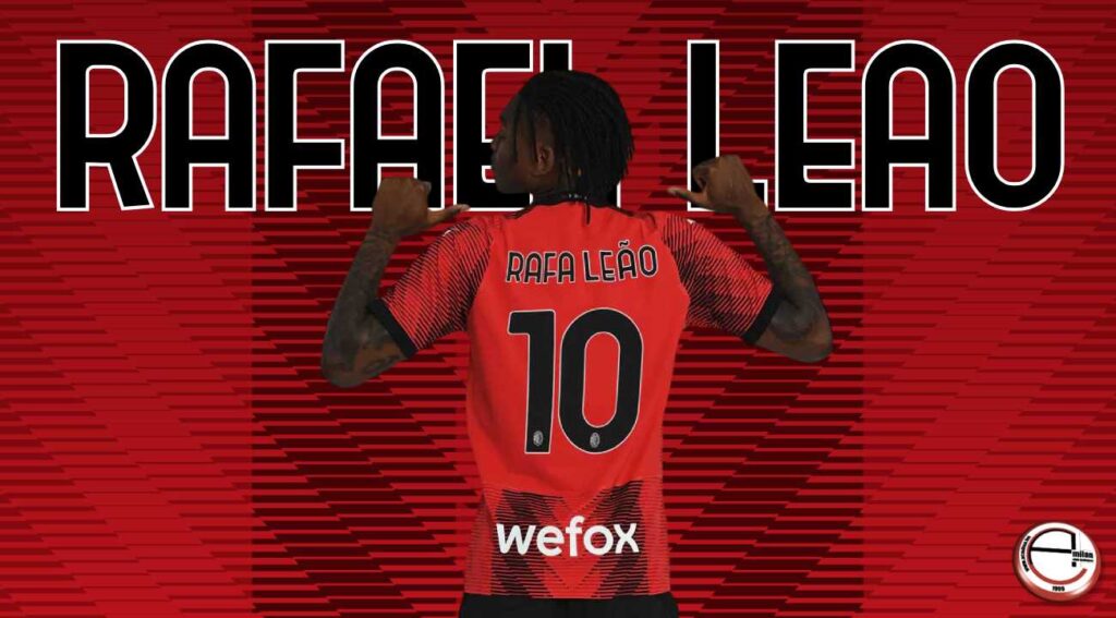 HIVATALOS: Rafa Leao a Milan új 10-ese