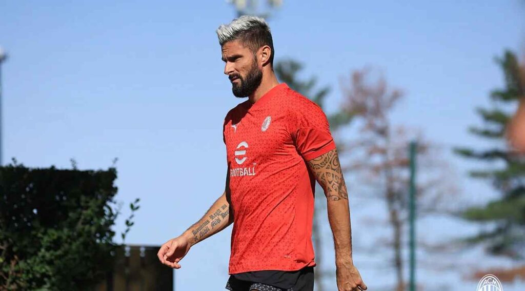 Giroud teljes értékű edzésmunkát végzett