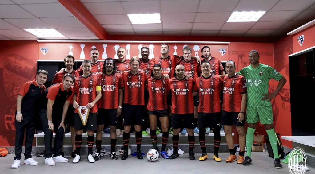 Gálameccset játszott a Milan Glorie Brazíliában