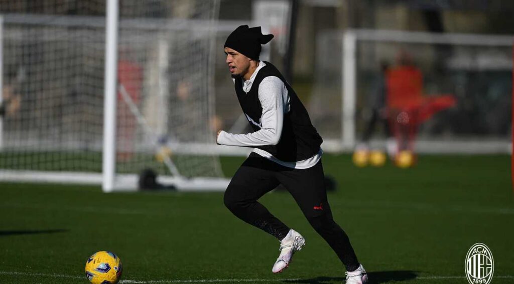 Okafor és Gabbia is a csapattal tréningezett