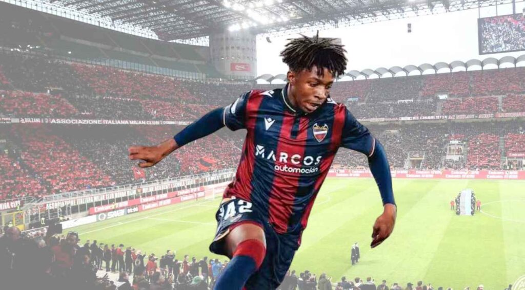 A Levante tehetségére pályázik a Rossoneri