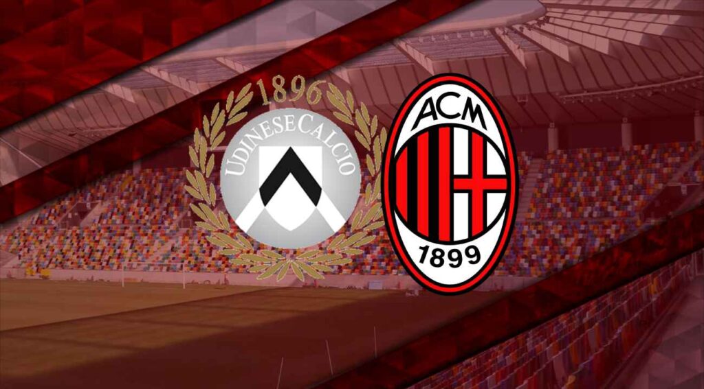 Udinese-Milan: kezdőcsapatok