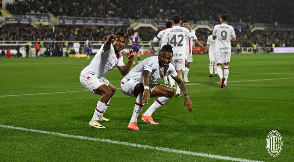 Rafa Leao pazar gólja a Fiorentina ellen – VIDEÓ