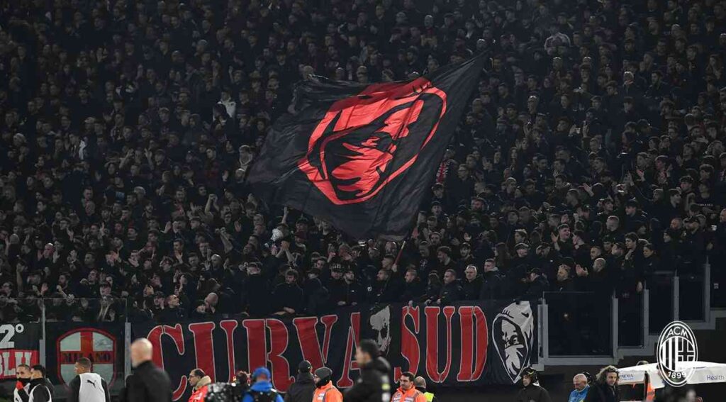 A Curva Sud üzent a milánói derbi előtt